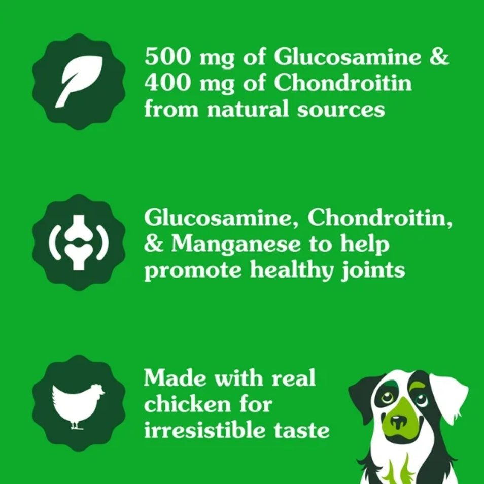 6.08 oz Greenies Hip and Joint Supplements for Dogs