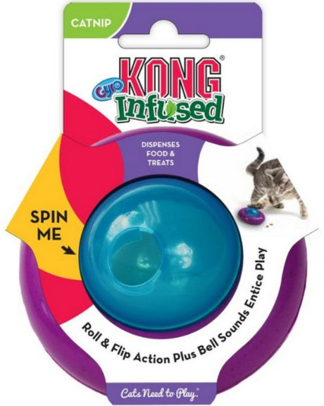 3 count (3 x 1 ct) KONG Infused Cat Gyro Toy