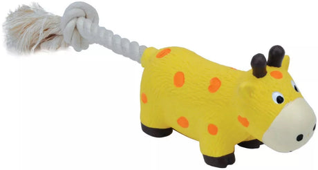 3 count (3 x 1 ct) Lil Pals Latex and Rope Giraffe Toy