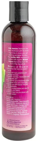 8 oz Bio Groom Natural Scents Pink Jasmine Dog Shampoo