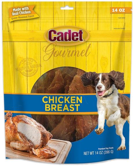 42 oz (3 x 14 oz) Cadet Gourmet Chicken Breast Treats for Dogs