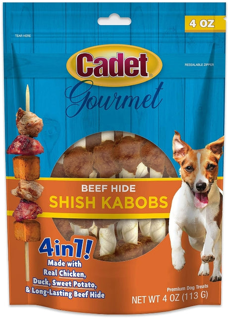 8 oz (2 x 4 oz) Cadet Gourmet Beef Hide Shish Kabobs