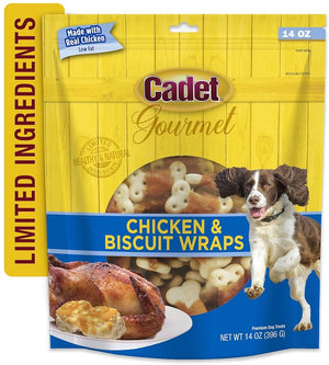 42 oz (3 x 14 oz) Cadet Gourmet Chicken and Biscuit Wraps