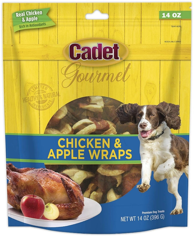 42 oz (3 x 14 oz) Cadet Gourmet Chicken and Apple Wraps
