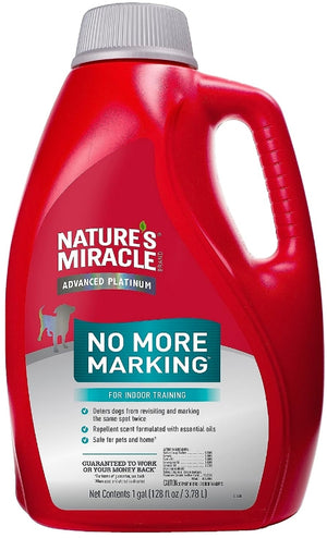 1 gallon Natures Miracle Advanced Platinum No More Marking Cat Deterrant Spray