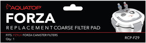 FZ9-UV - 4 count Aquatop Replacement Coarse Filter Pad for Forza Canister Filters