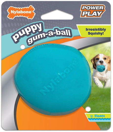 1 count Nylabone Power Play Gum-a-Ball Puppy Toy
