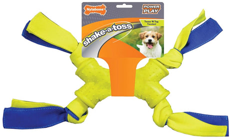 7 count (7 x 1 ct) Nylabone Power Play Shake-a-Toss Dog Toy Dog Toy Small