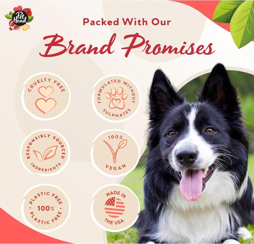 1 count Pet Head Pomegranate Shampoo Bar for Dogs