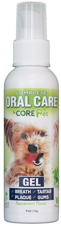 4 oz Core Pet Complete Oral Care Gel for Dogs Peppermint