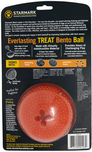 3 count (3 x 1 ct) Starmark Everlasting Treat Bento Ball Large