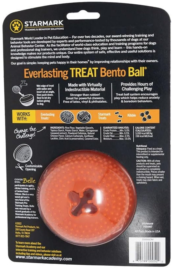 1 count Starmark Everlasting Treat Bento Ball Medium