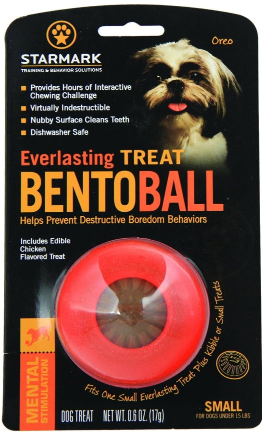 3 count (3 x 1 ct) Starmark Everlasting Treat Bento Ball Small