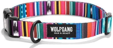 12-18"L x 1"W Wolfgang Quetzal Dog Collar