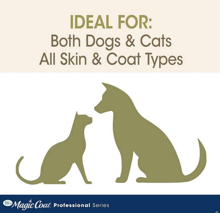 48 oz (3 x 16 oz) Magic Coat Professional Series Nourishing Oatmeal Shed Control Dog Shampoo
