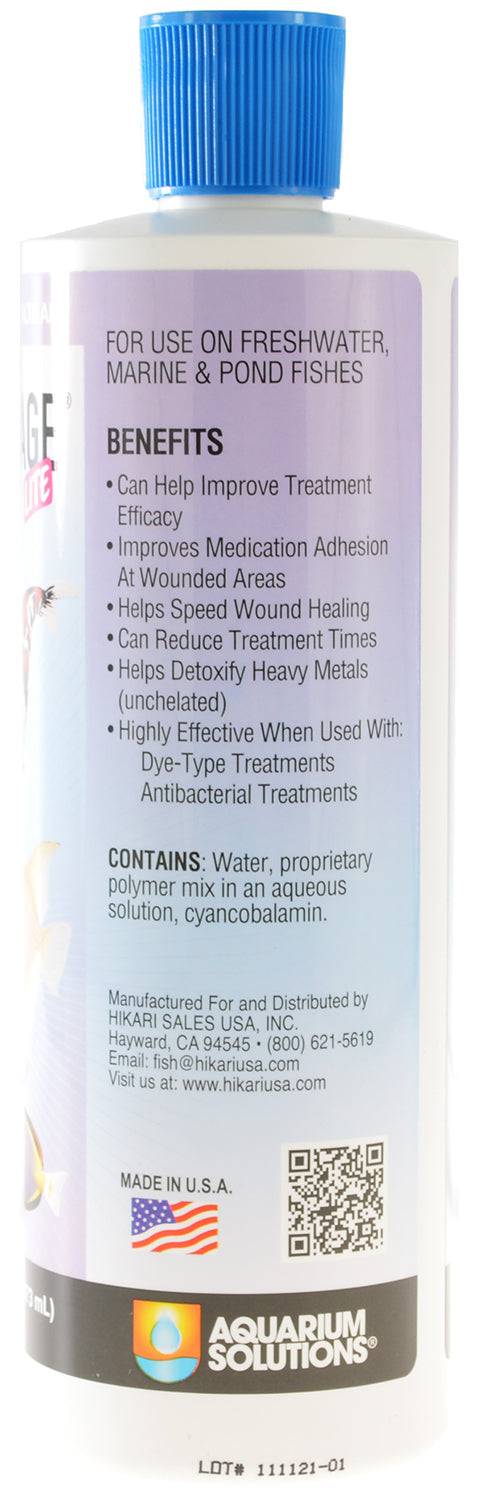 Hikari Bio Bandage Lite Adds Protective Skin Slime for Aquarium and Pond Fish - PetMountain.com