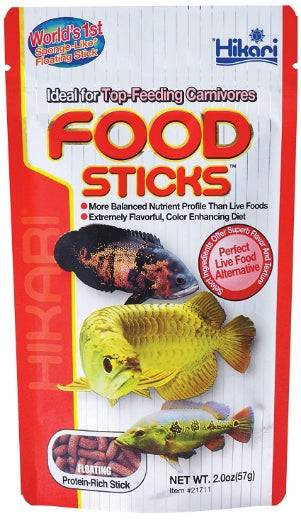 Hikari Food Sticks Floating Food for Top Feeding Carnivores - PetMountain.com