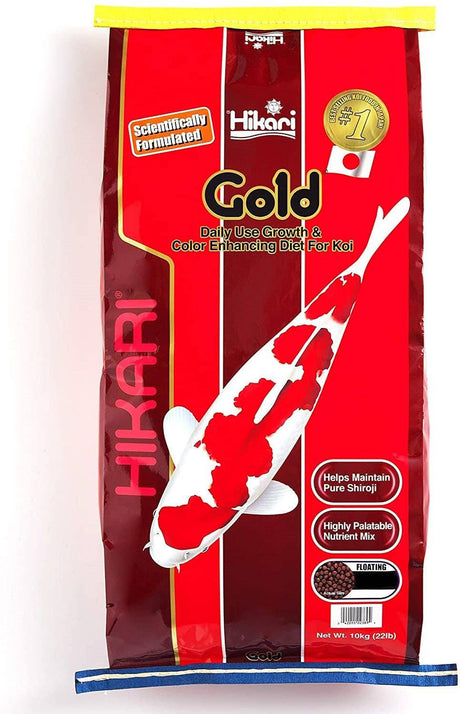 Hikari Gold Floating Large Pellet Koi Food - PetMountain.com