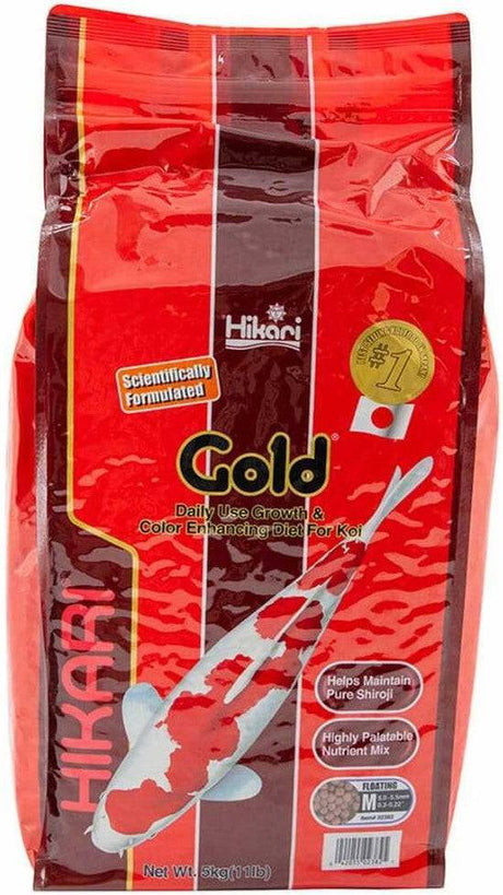 Hikari Gold Floating Medium Pellet Koi Food - PetMountain.com