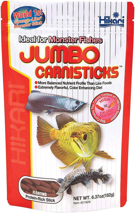 Hikari Jumbo Carnisticks Floating Stick Food