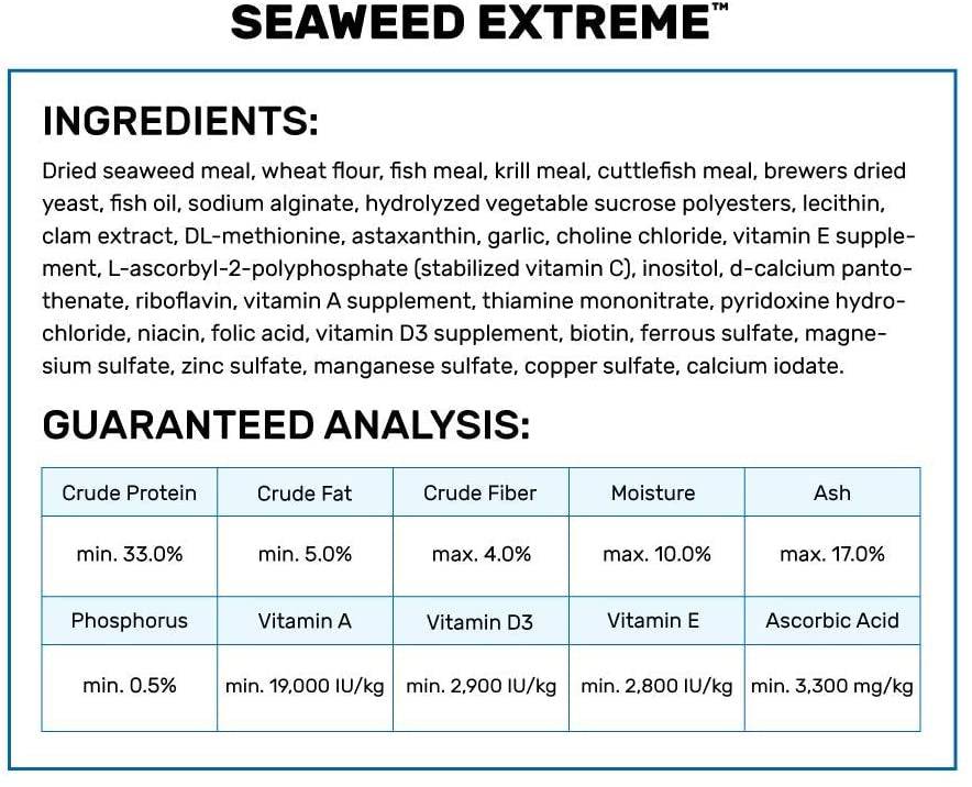 Hikari Seaweed Extreme Sinking Small Pellet Food - PetMountain.com