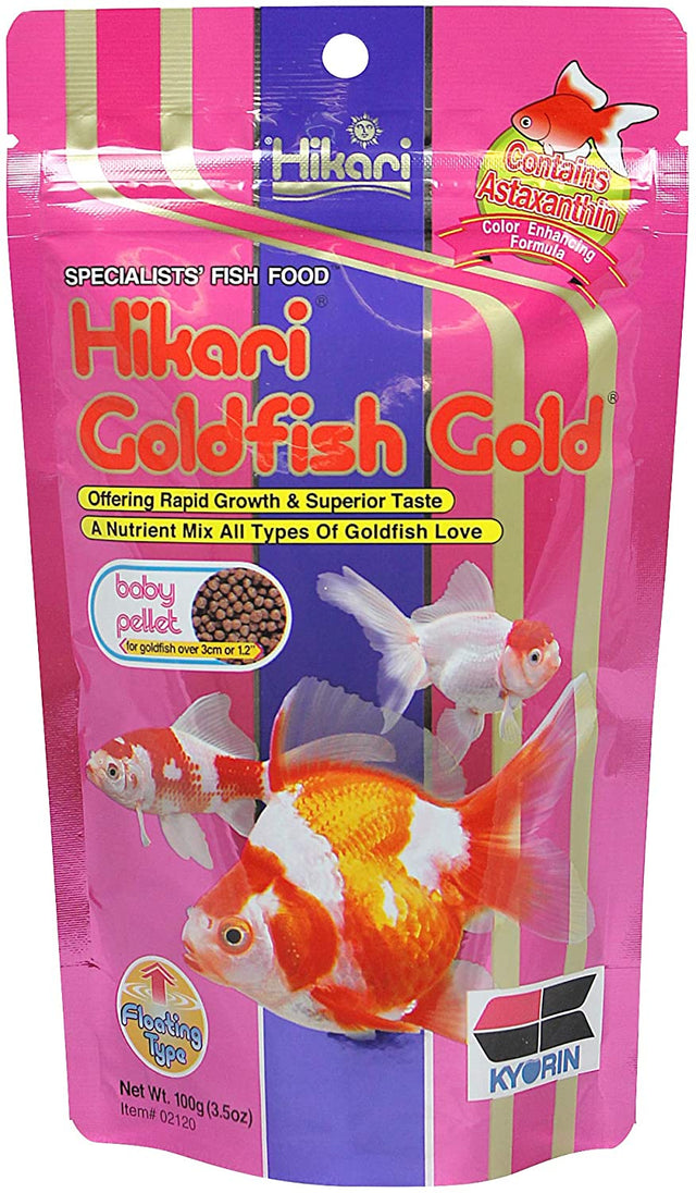 Hikari Goldfish Gold Floating Baby Pellet Food - PetMountain.com