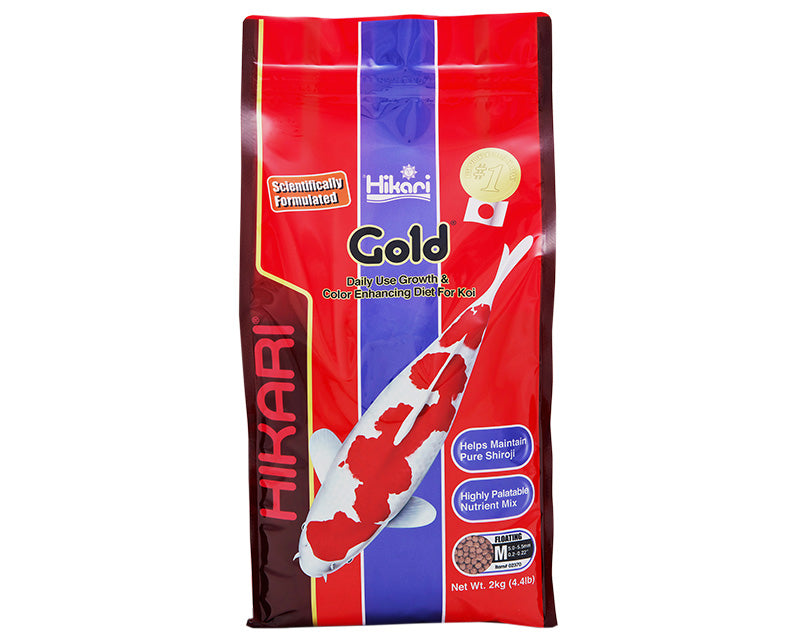 Hikari Gold Floating Medium Pellet Koi Food - PetMountain.com