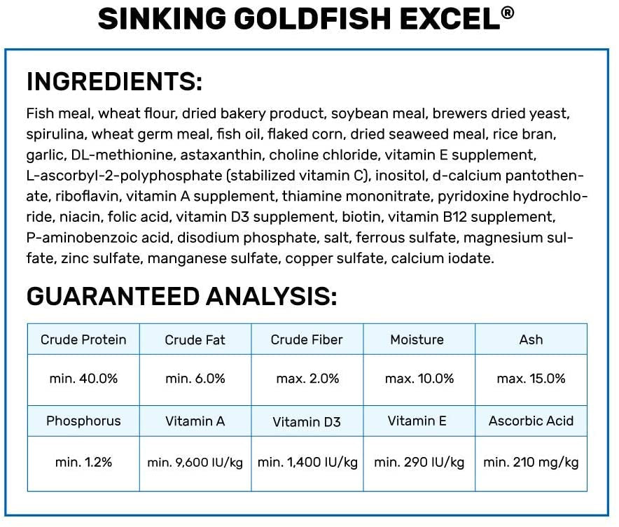 Hikari Sinking Goldfish Excel Baby Pellet Food - PetMountain.com
