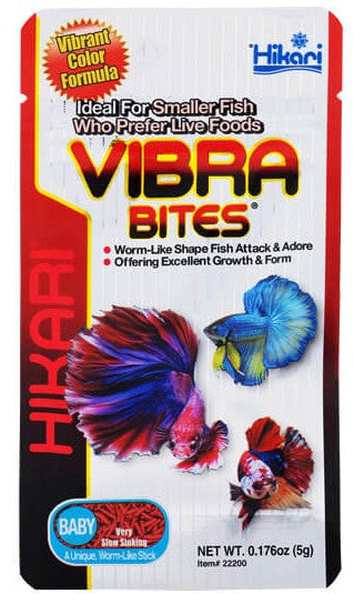 Hikari Vibra Bites Baby Tropical Fish Food - PetMountain.com