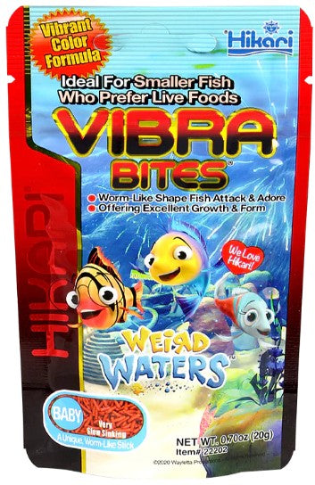 Hikari Vibra Bites Baby Tropical Fish Food - PetMountain.com