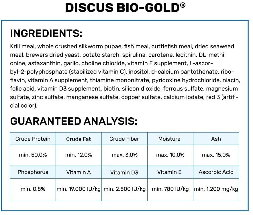 Hikari Discus Bio Gold Sinking Fish Food - PetMountain.com