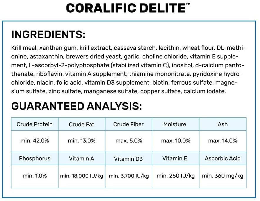 Hikari Coralific Delite Dual Use Floating Coral Food - PetMountain.com