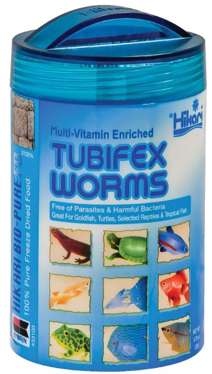 Hikari Freeze Dried Tubifex Worms - PetMountain.com