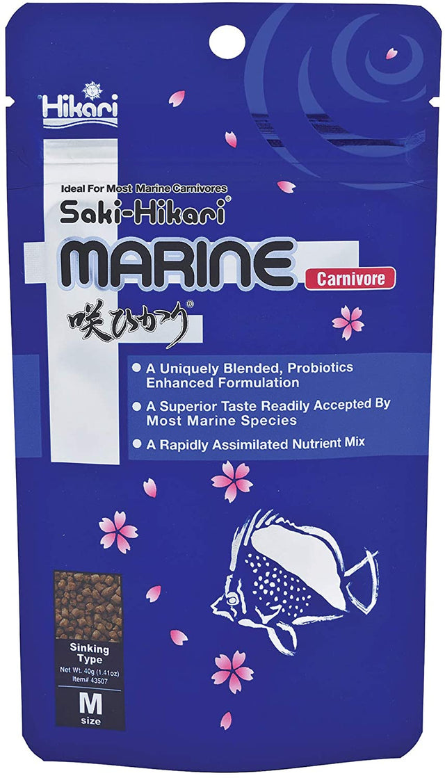 Hikari Saki-Hikari Marine Carnivore Sinking Medium Pellet Food - PetMountain.com
