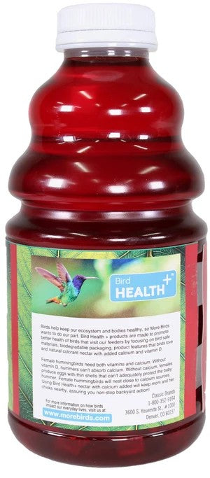 More Birds Health Plus Natural Red Hummingbird Nectar Concentrate - PetMountain.com