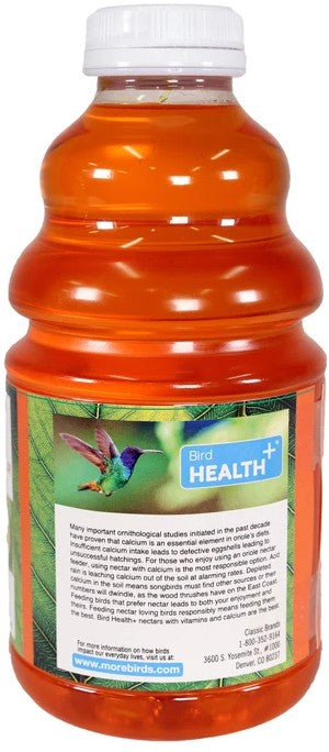32 oz More Birds Health Plus Natural Orange Oriole Nectar Concentrate
