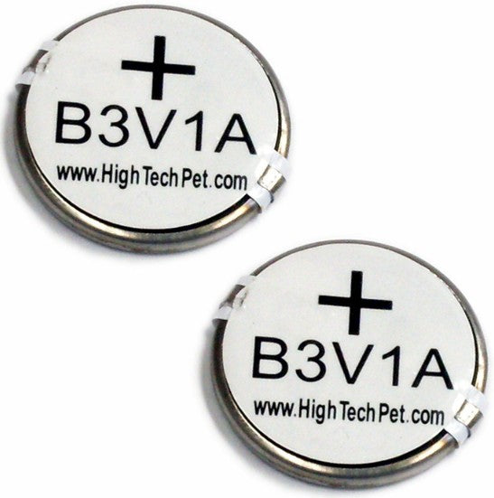 High Tech Pet Replacement B-3V1A Battery 2-Pack for HTP Collars - PetMountain.com