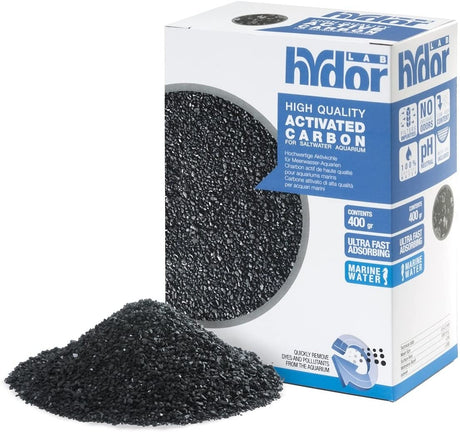 3 count (3 x 1 ct) Hydor High Quality Activated Carbon for Saltwater Aquarium
