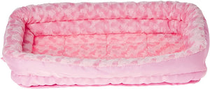 MidWest Double Bolster Pet Bed Pink - PetMountain.com
