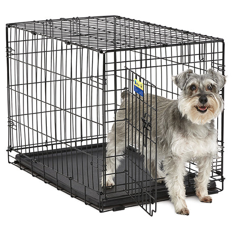 MidWest Contour Wire Dog Crate Single Door - PetMountain.com