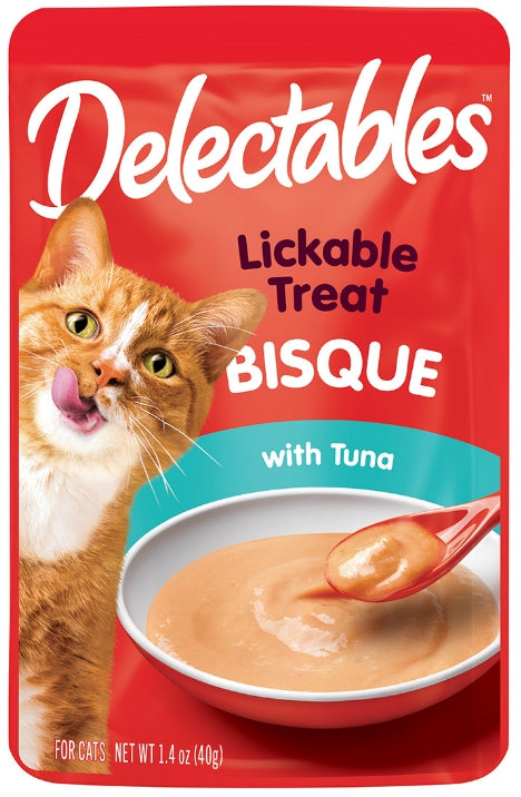 Hartz Delectables Bisque Lickable Treat for Cats Tuna - PetMountain.com