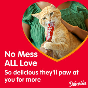 Hartz Delectables Senior Squeeze Up Lickable Cat Treat Chicken - PetMountain.com