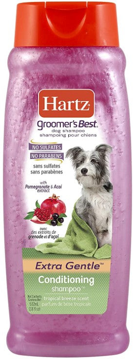 54 oz (3 x 18 oz) Hartz Groomer's Best Conditioning Shampoo for Dogs