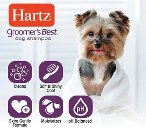 Hartz Groomer's Best Whitening Shampoo for Dogs - PetMountain.com