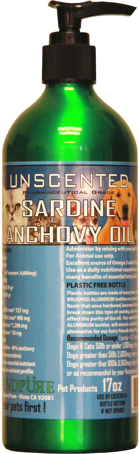 17 oz Iceland Pure Sardine Anchovy Oil