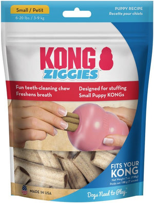 KONG Ziggies Puppy Recipe Small / Petit 6-20 lbs - PetMountain.com