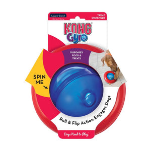 KONG Gyro Dog Toy Assorted Colors - PetMountain.com