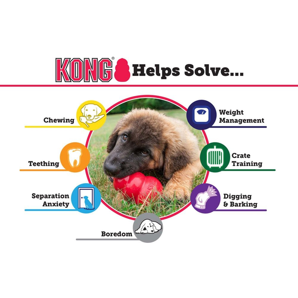 Small - 1 count KONG Extreme Dog Toy Ideal for Power Chewers