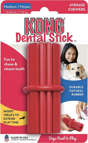 KONG Dental Stick Chew Toy Medium - PetMountain.com