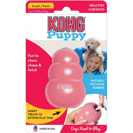 Small - 1 count KONG Puppy Teething Chew Toy